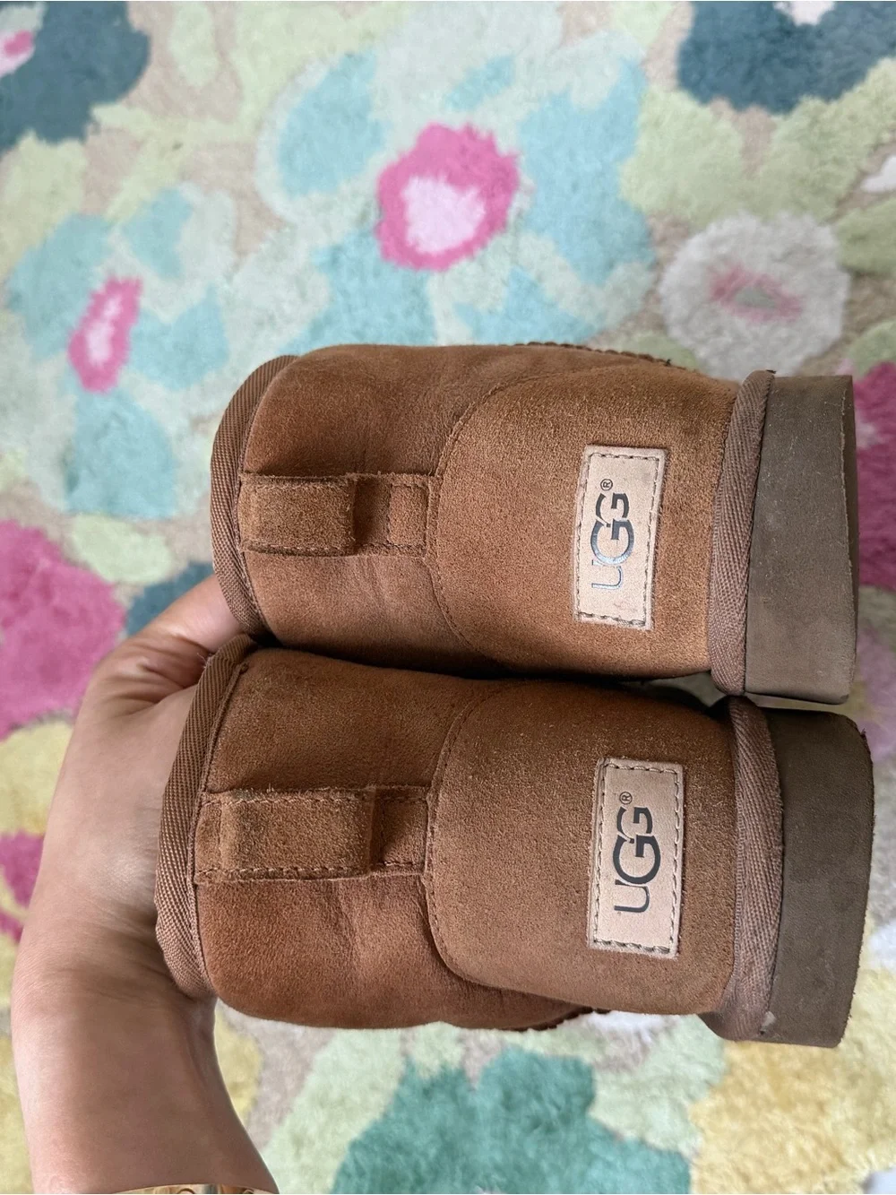 UGG Chestnut Short Shearling Boot